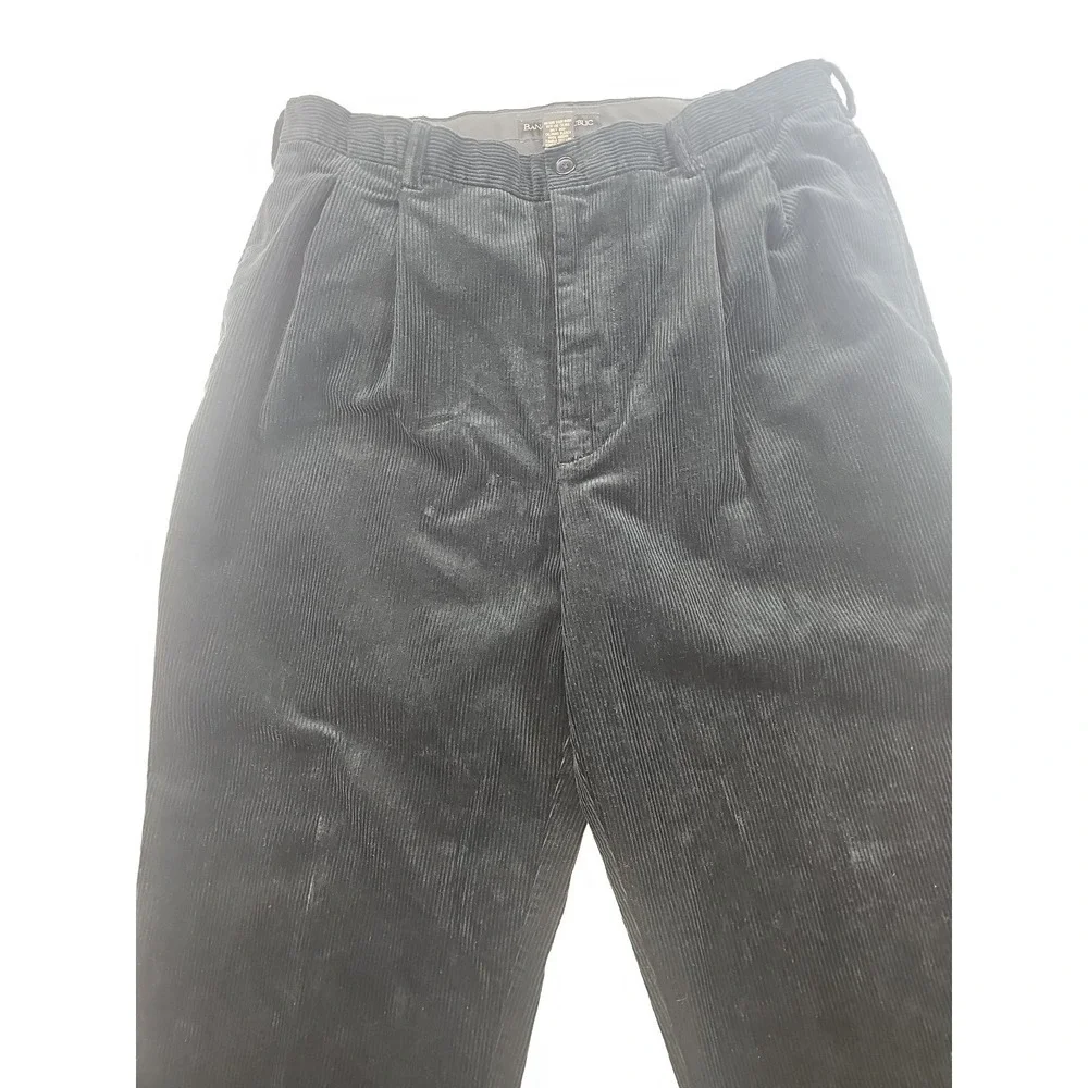 Banana Republic Smithfield Black Corduroy Pants Mens Size 38 Long(38x32)